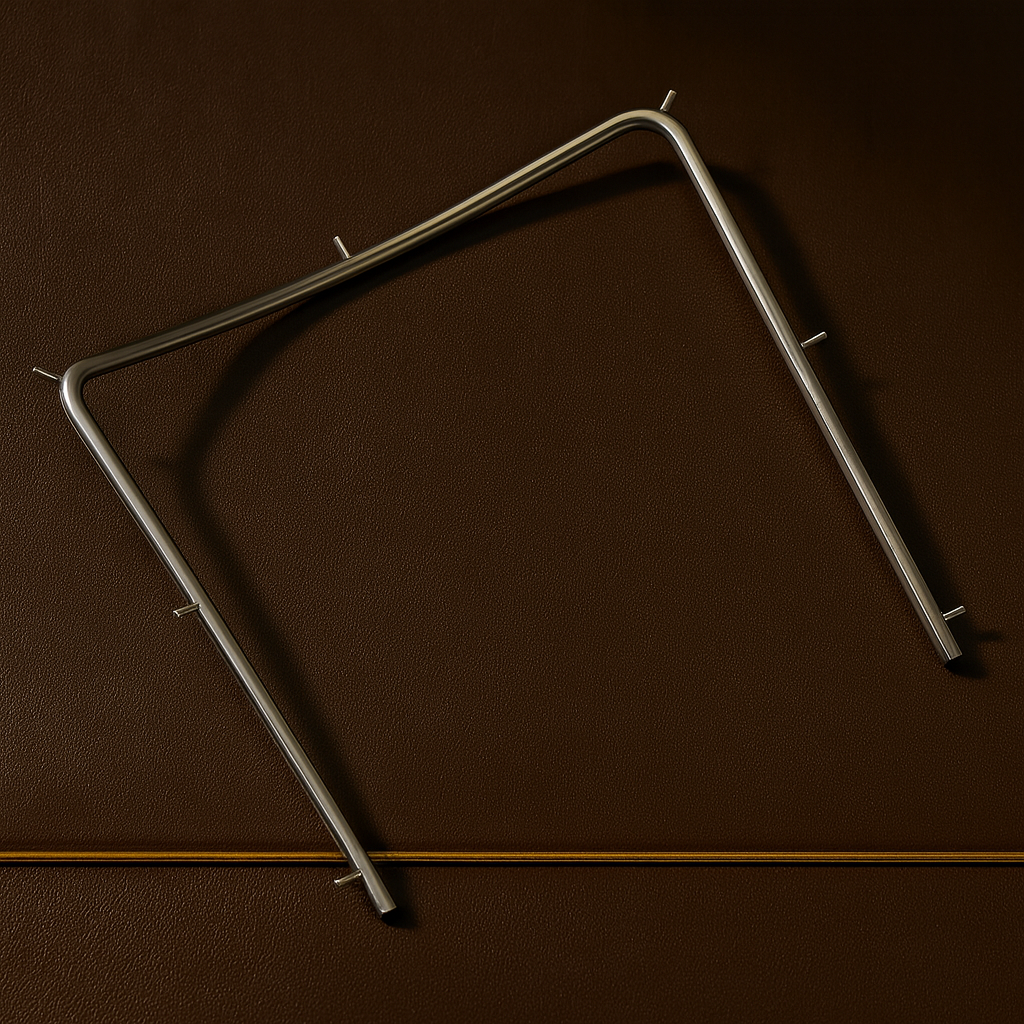 autoclavable rubber dam frame in medical grade stainless steel — Dental Bench