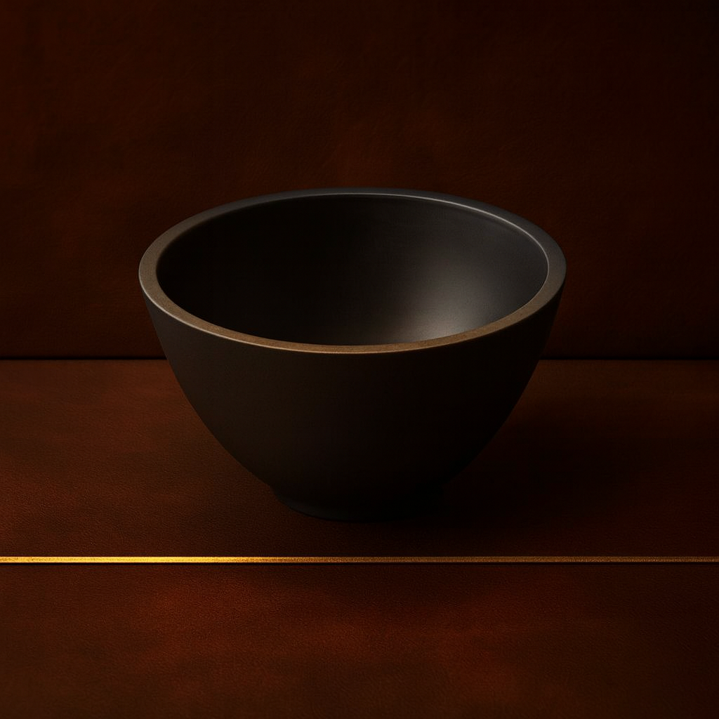 rubber investment mixing bowl for lost wax casting 4 x 5 black jewellery and den — Dental Bench