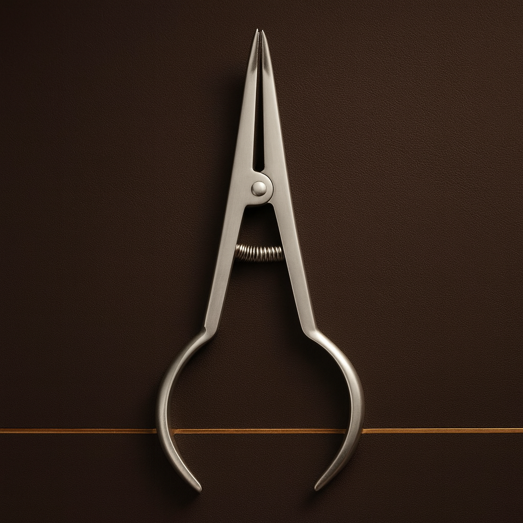 elastic separating pliers for orthodontics in medical grade stainless steel — Dental Bench
