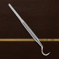 shepherds hook dental explorer probe no 23 in german stainless steel — Dental Bench