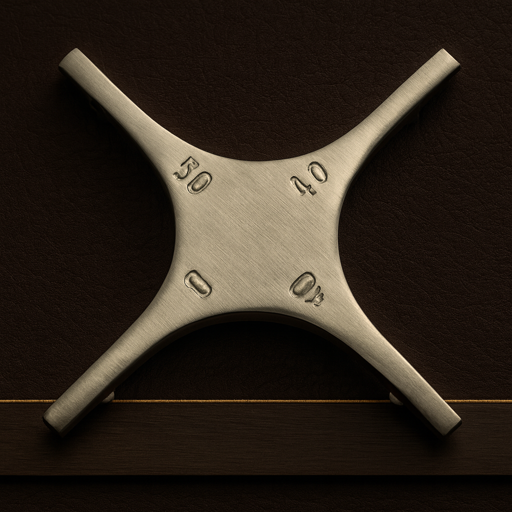 surgical stainless steel bone bracket gauge for orthodontic and dental measureme — Dental Bench