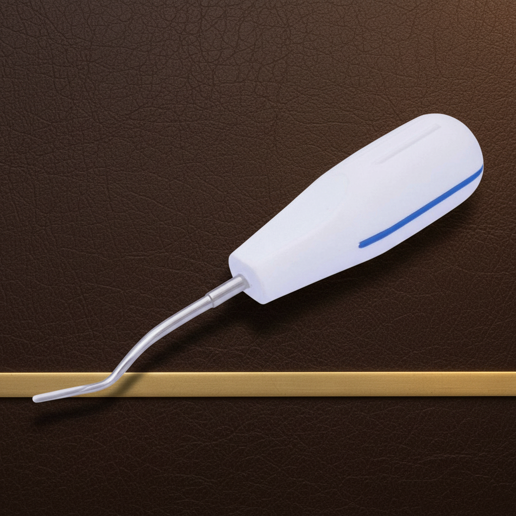 contra angled luxation elevator with 3 mm tapered blade for precision separation — Dental Bench
