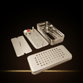 prf grf processing system cassette in medical grade stainless steel — Dental Bench