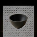 rubber investment mixing bowl for lost wax casting 4 x 5 black jewellery and den — Dental Bench