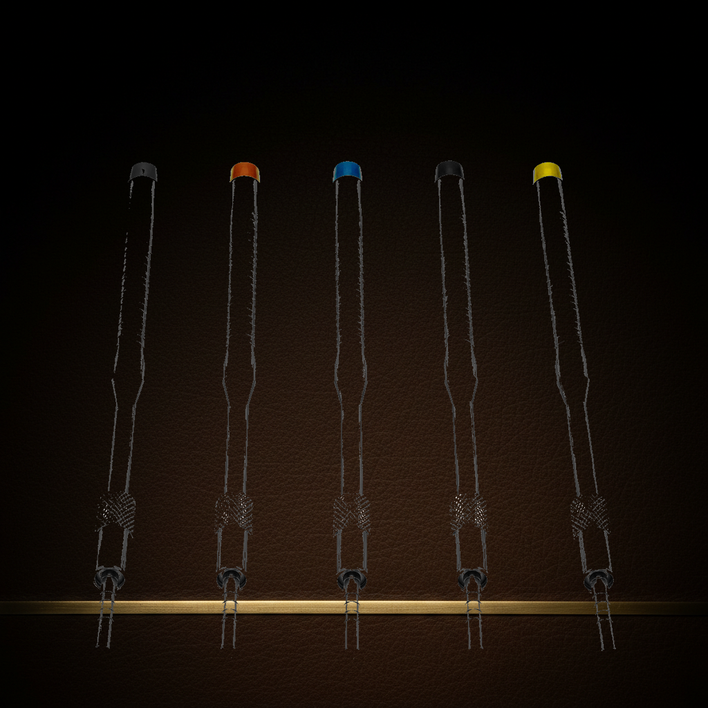 10 piece sinus lift osteotome set with straight and offset concave tips in leath — Dental Bench