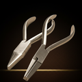 orthodontic pliers set half round and flat nose stainless steel utility pliers 1 — Dental Bench