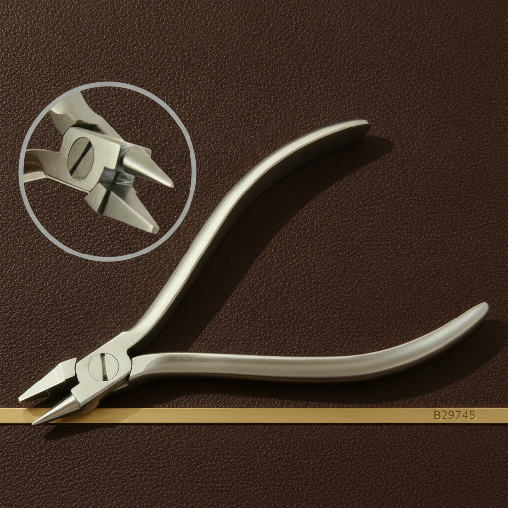 bird beak wire bending pliers 13 cm medical grade stainless steel — Dental Bench