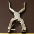 ainsworth style revolving punch pliers 17cm stainless steel with storage pouch — Dental Bench