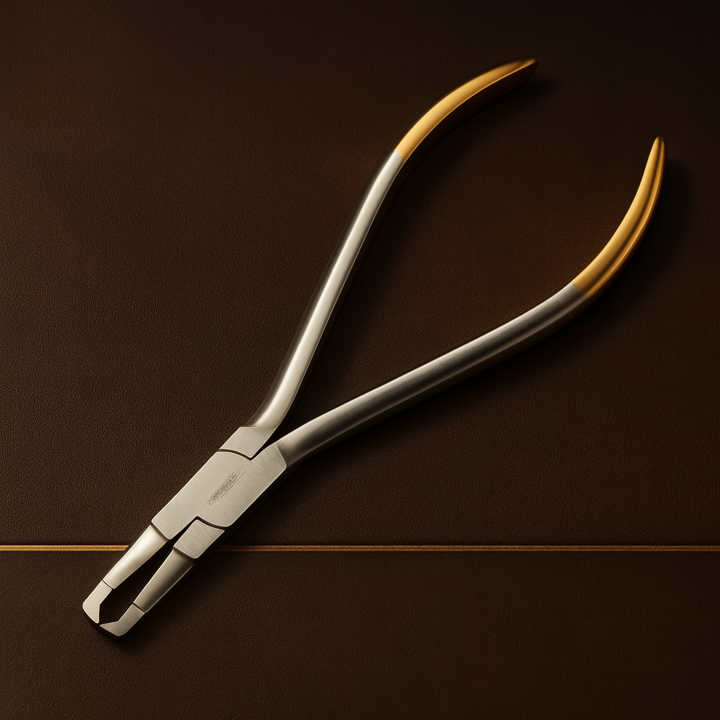tungsten carbide tipped orthodontic bracket remover pliers 13 5 cm — Dental Bench